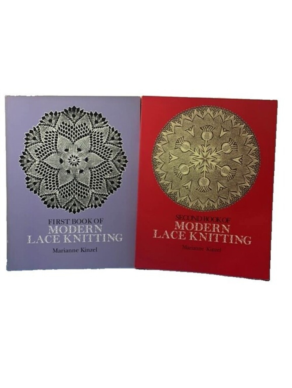 First and Second Book of Modern Lace Knitting by Marianne Kinzel 1972 Dover